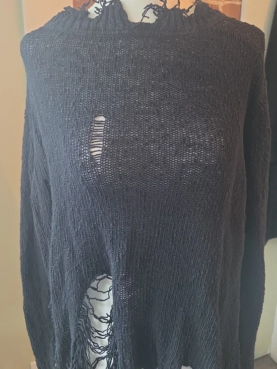 Punk Rave Black Plague Sweater - Picture 3 of 6